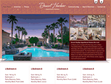 Tablet Screenshot of desert-harbor.com